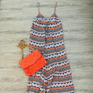 ❤️ Multicolored Printed Maxi Dress NWOT